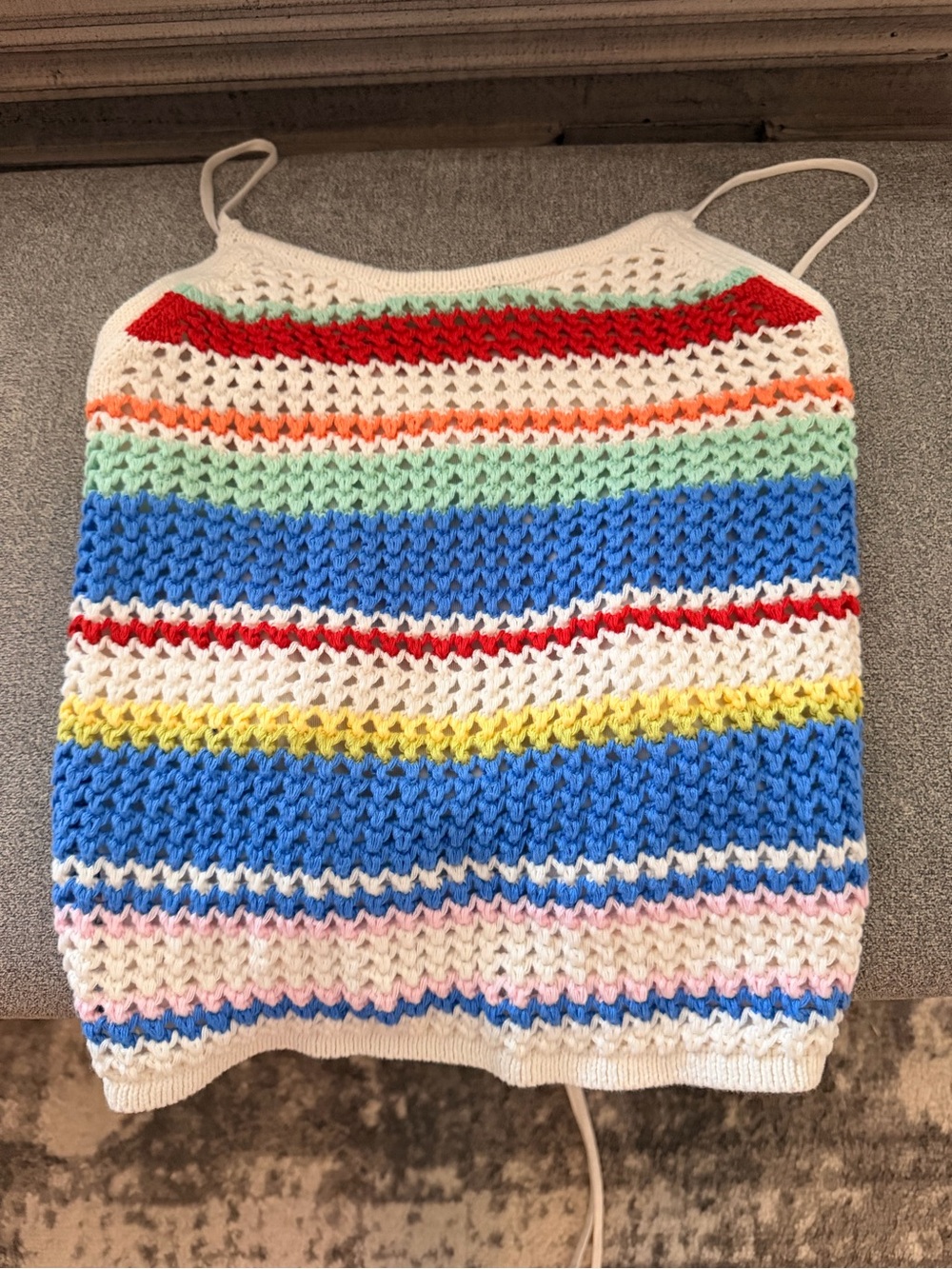 Abercrombie & Fitch Crochet Top x The Trevor Project